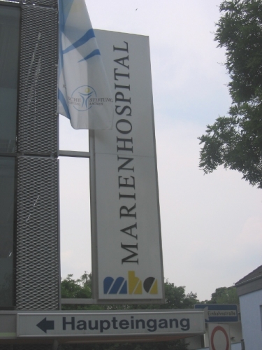 Haupteingang Marienhospital Aachen